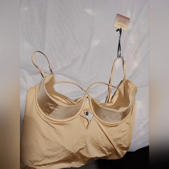 Honey Birdette Everyday Smooth Bodysuit in Toasted Almond. 40DDD NWT - Picture 2 of 5